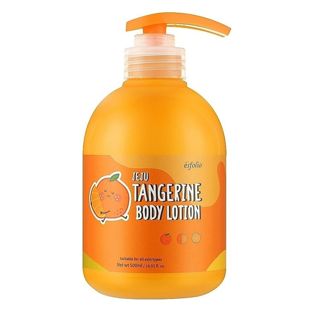 Esfolio Jeju Tangerine Body Lotion 16.91Oz (500ml)